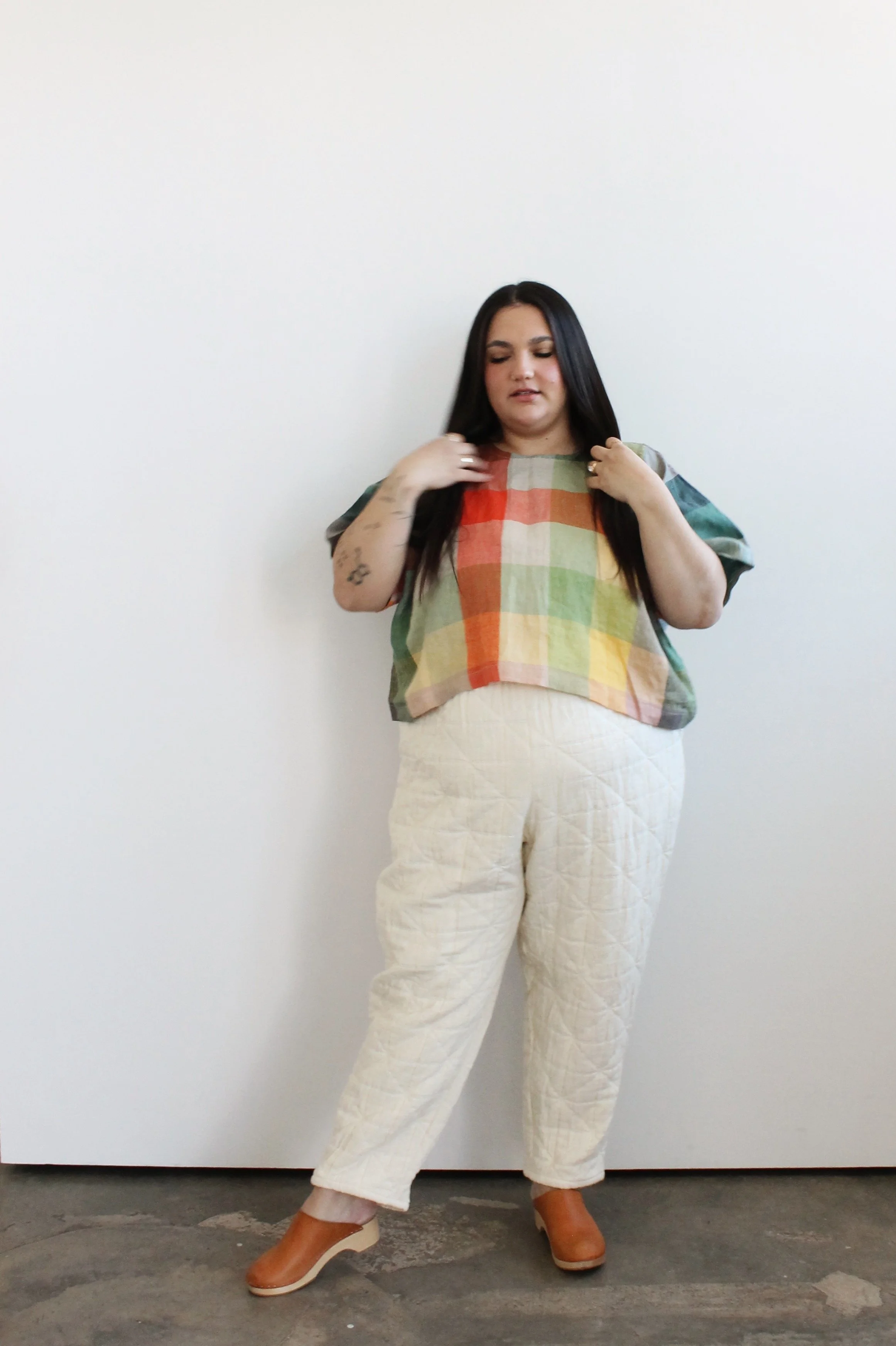 A.PRESSE L everyone Hemp Cotton Pants